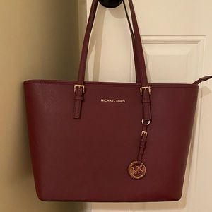 Michael Kors maroon